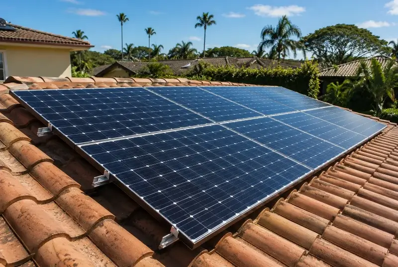 Installation de panneaux solaires à Verdelais